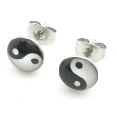 Brinco Yin Yang Brinco Yin Yang